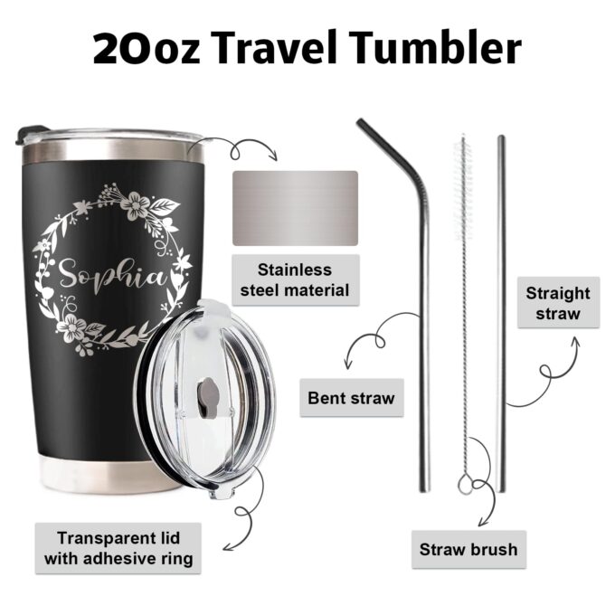 Personalized Coffee Tumbler with Name - Image 5