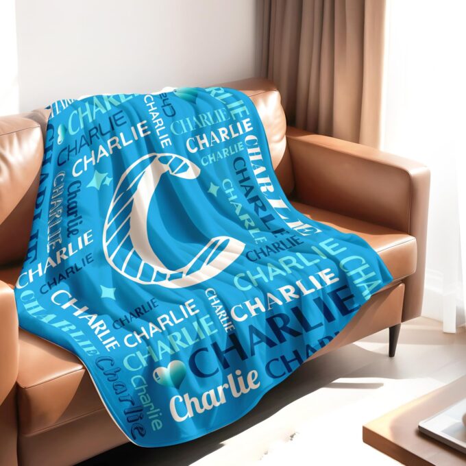 Personalized Custom Name Blanket for Kids - Image 2