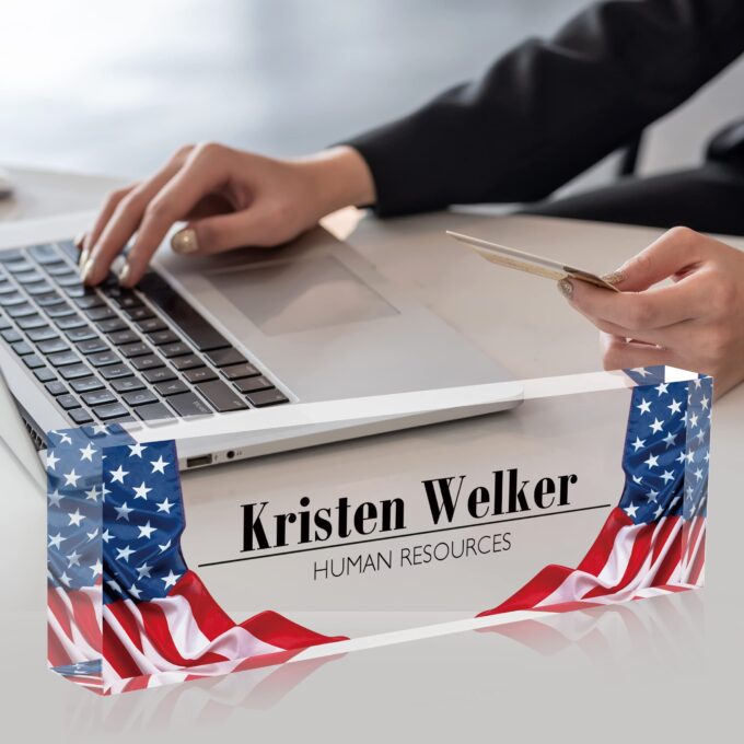 Desk Name Plate Personalized Office Desk Decor - Image 7