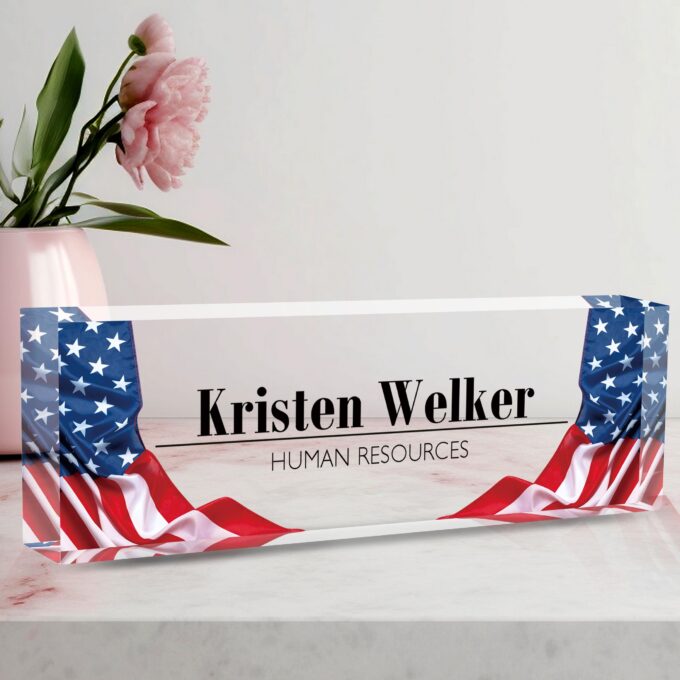 Desk Name Plate Personalized Office Desk Decor